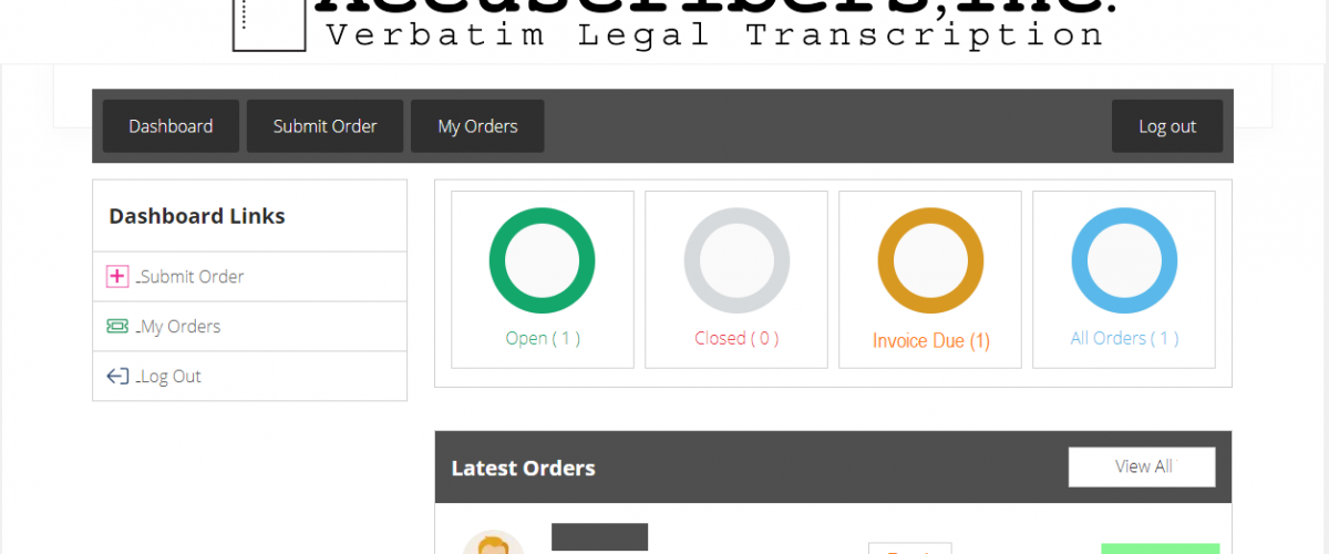 Verbatim Legal Transcription Online TMS